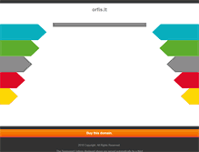 Tablet Screenshot of orfis.lt